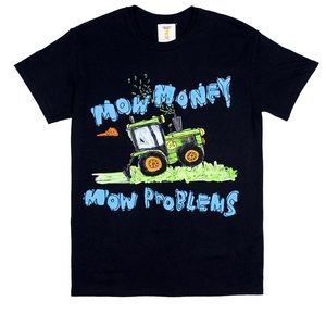 After School Problems Mow Money Tee Size Small
